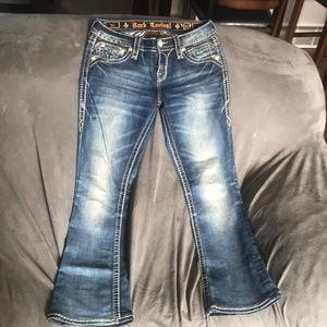 Jeans (size 27 short = size 4 short) I’m 5ft 1”